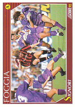 Giuseppe Signori Foggia Score 92 Seria A #105